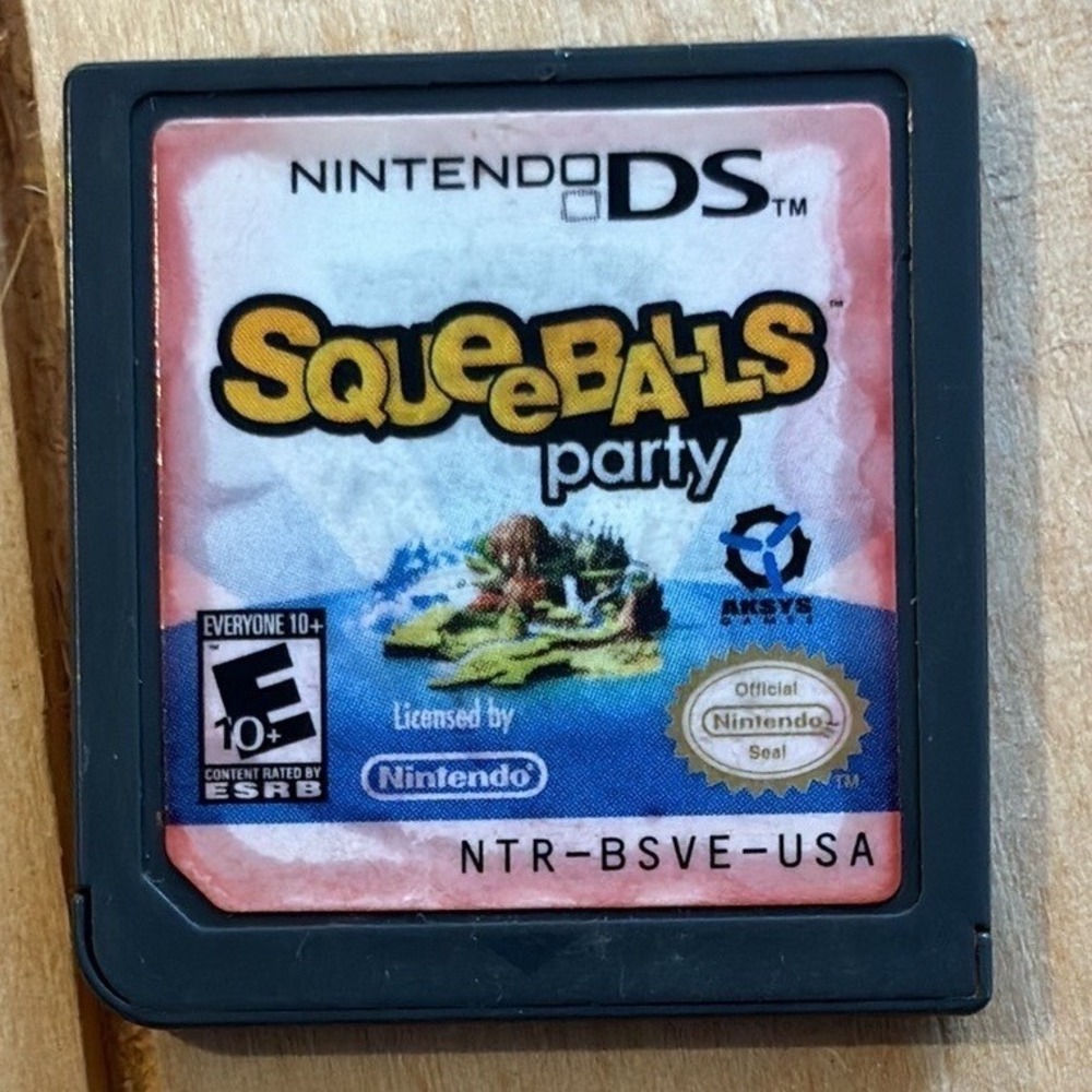 Squeeballs‎ Party (Nintendo DS, 2009) Nintendo DS Disc Only